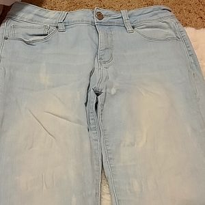Light blue jeans